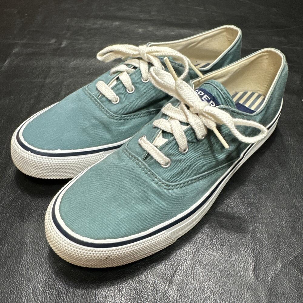 Sperry tennis shoes Women’s size 7.5 - Teal Green BP - Picture 9 of 13